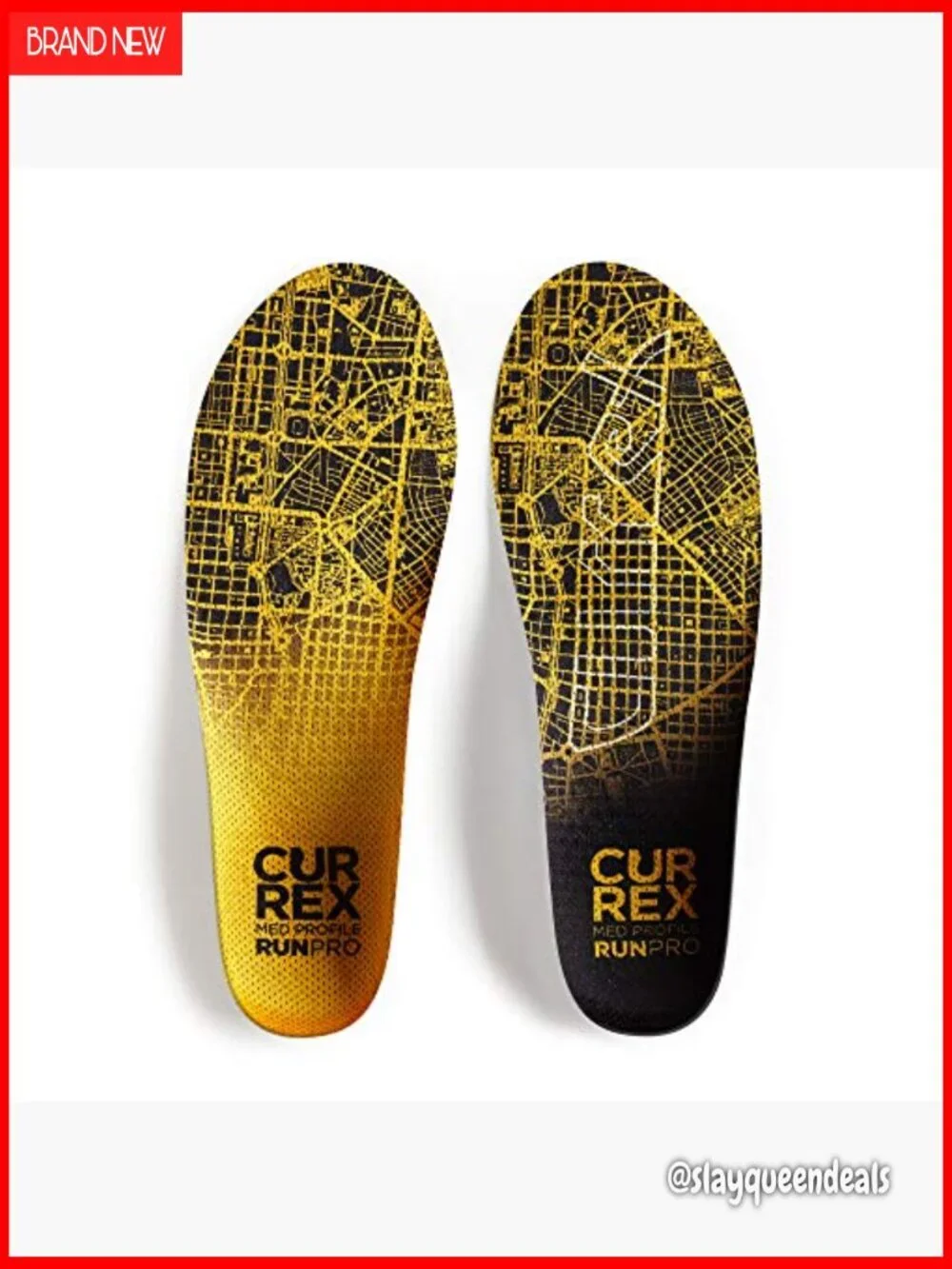 RunPro Insoles for Running Shoes, Arch Support Inserts, Size XL